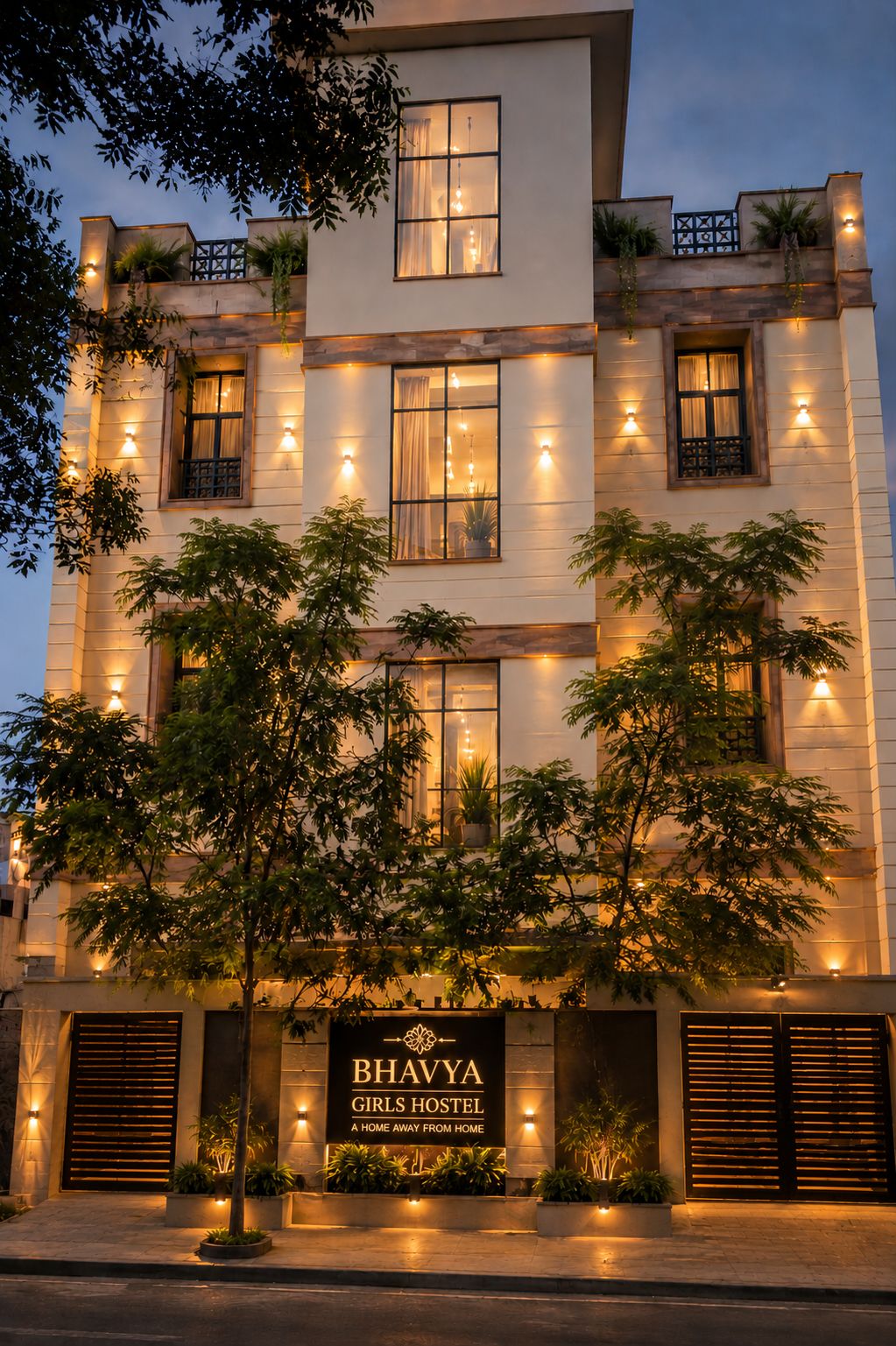 Bhavya Girls Hostel Building